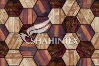 Коврик-дорожка SHAHINTEX DIGITAL PRINT "Паркет" коричневый (19)