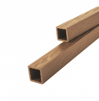 Балясина большая (квадратная) T-DECKS PREMIUM 3D, орех (55*55*3000мм)