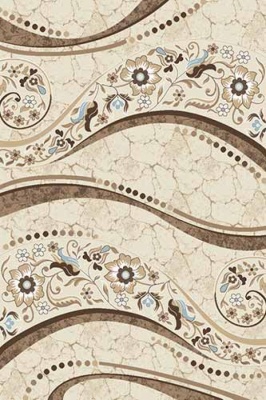 Ковер VALENCIA DELUXE d312 CREAM-BROWN