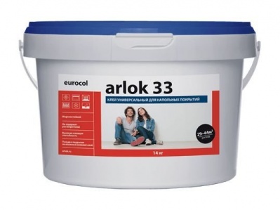Клей водно-дисперсионный Arlok 33 14 кг.