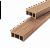 Перила T-DECKS PREMIUM 3D, орех (90*45*3000мм)