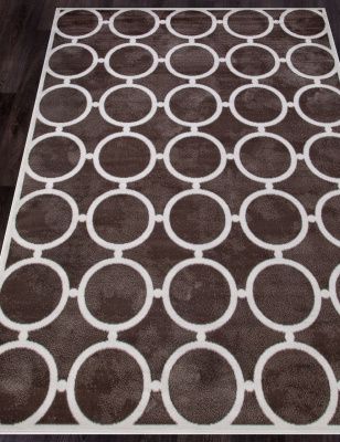 Ковер SIERRA D713 BROWN-CREAM