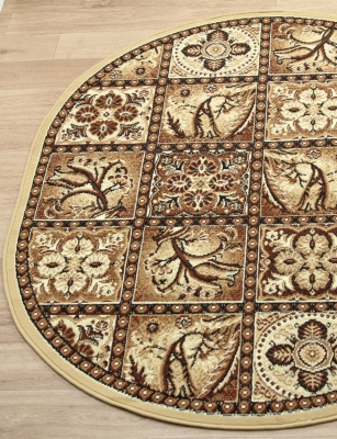 Ковер Овал LAGUNA d494 BEIGE
