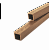 Балясина большая (квадратная) T-DECKS PREMIUM 3D, орех (55*55*3000мм)