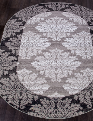 Ковер Овал Silver d213 GRAY