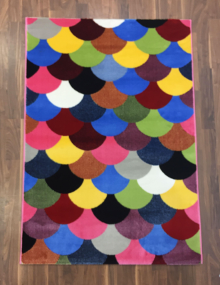 Ковер RAINBOW 4143A  т.розовый