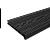 Ступень узкая (полуступень) T-Decks, графит (25*170*3000мм)