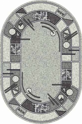 Ковер Овал Silver ALBINA 3 LIGHT GRAY