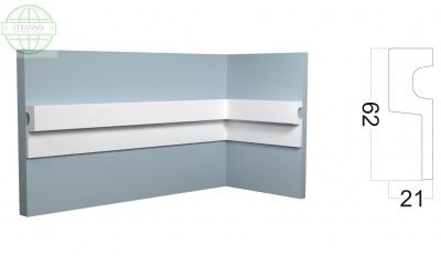 Молдинг Konture Kr174M 62х21х2700