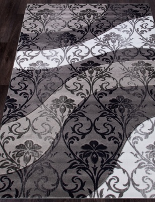 Ковер MEGA Carving d268 GRAY