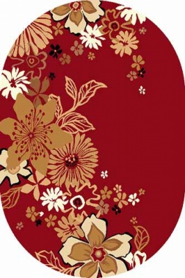 Ковер Овал LAGUNA d116 RED