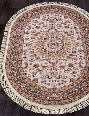 Ковер Овал SHAHREZA d210 CREAM-BROWN