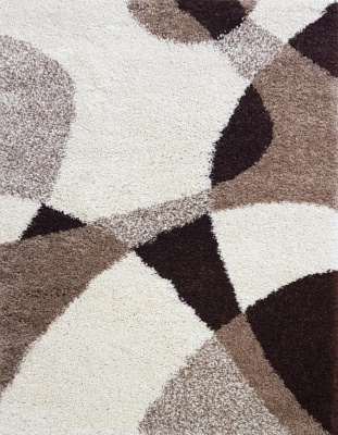 Ковер SHAGGY XXX 36264X, WHITE/ BEIGE