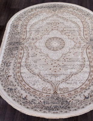 Ковер Овал RODOS 7439A GREY / CREAM